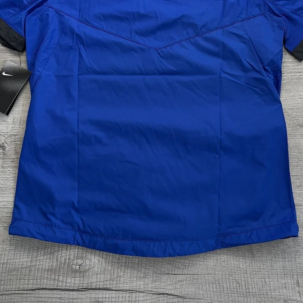 Nike NWT Softball Windbreaker Short Sleeve Women's Small‎ Blue $60 Athletic Top